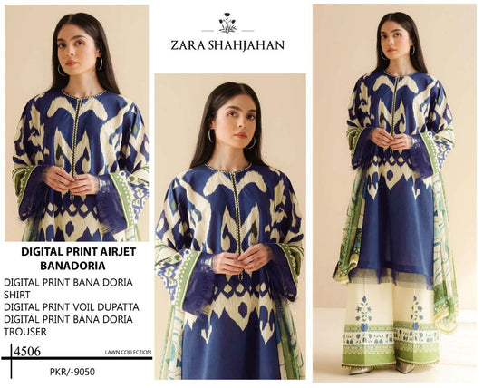 CoCo by Zara Shahjahan AIRJET BANADORIA LAWN